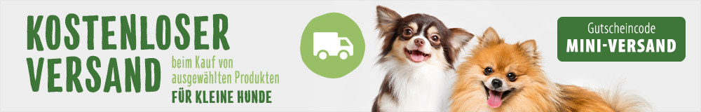 Futter für kleine Hunde