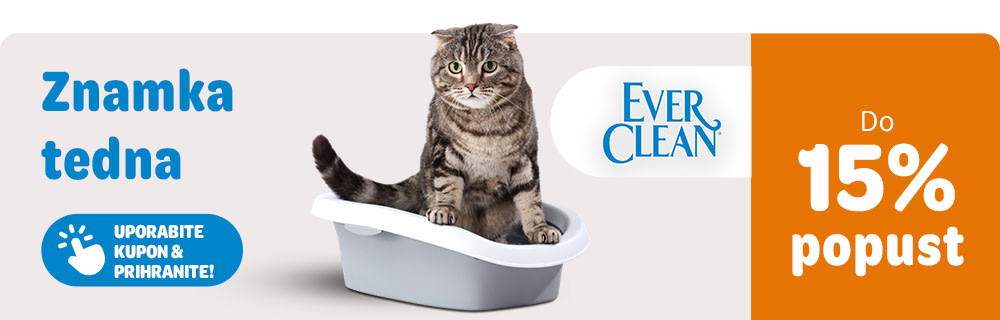 Znamka tedna Ever Clean. Do 15% popust. Uporabite kupon in prihranite.