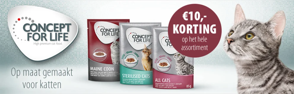 Concept for Life 10 euro korting!