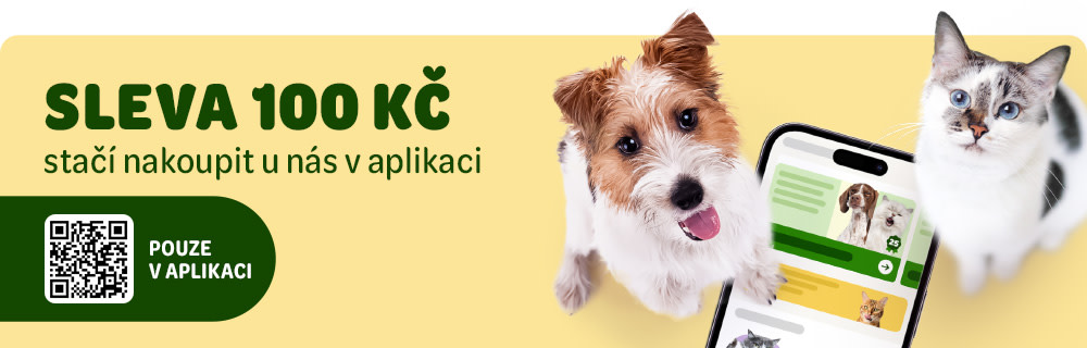 Sleva 100 Kč stačí nakoupit u nás v aplikaci Pouze v aplikaci
