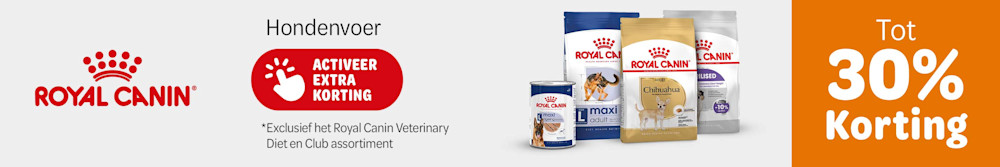 Royal Canin tot 30% korting