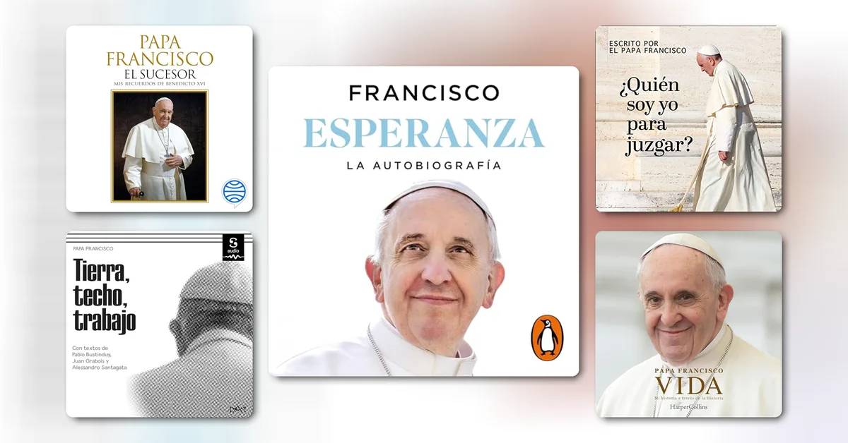 En memoria del papa Francisco: todos sus audiolibros para escuchar en Audible