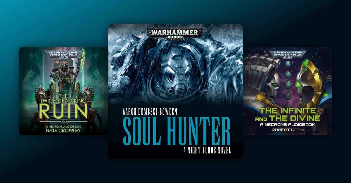 Explore the expansive world of Warhammer in audio