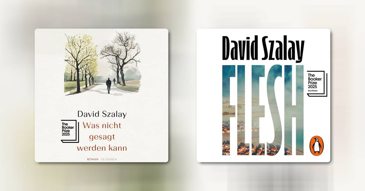 Booker Prize 2025: Gewinner David Szalay, sein Roman „Flesh“ und die Shortlist im Fokus