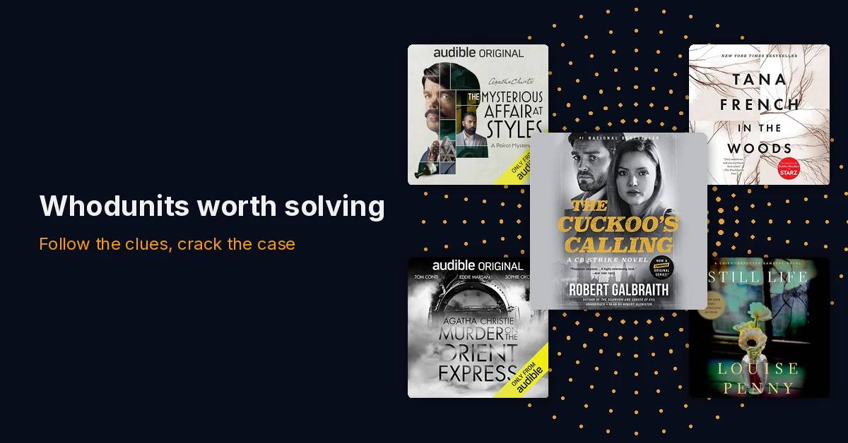 Whodunits worth solving