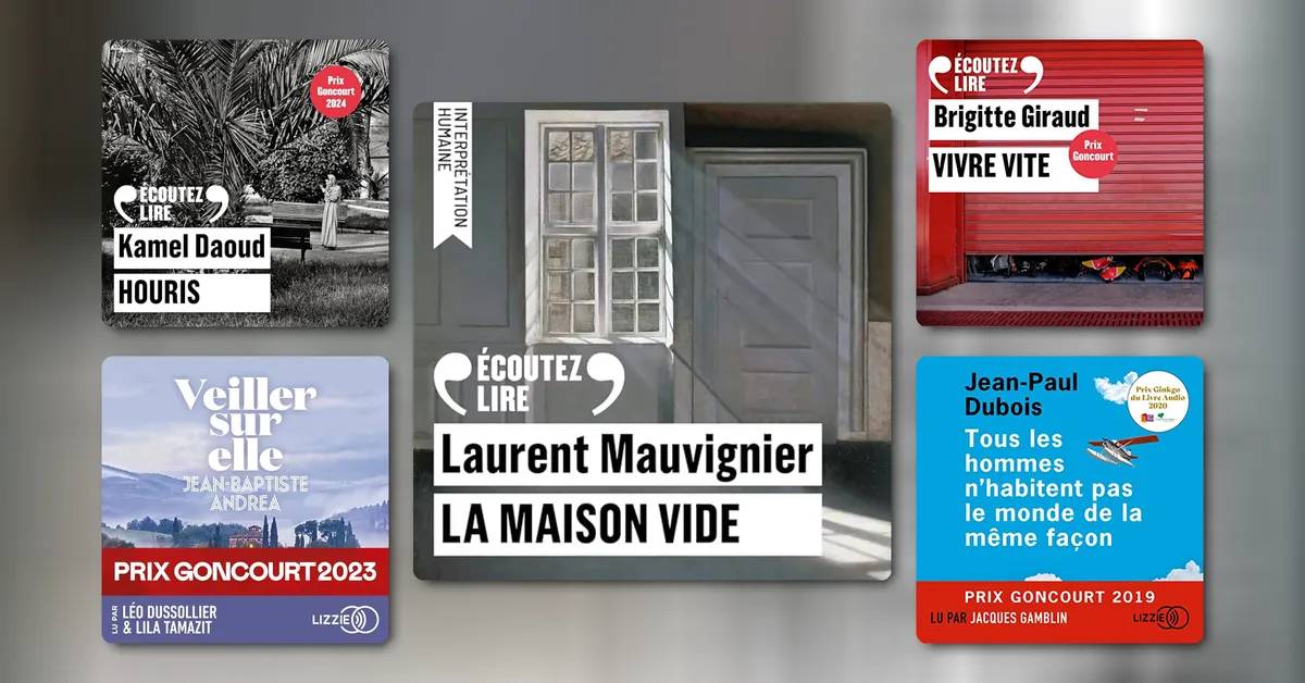 Prix Goncourt : les auteurs et autrices à découvrir absolument sur Audible
