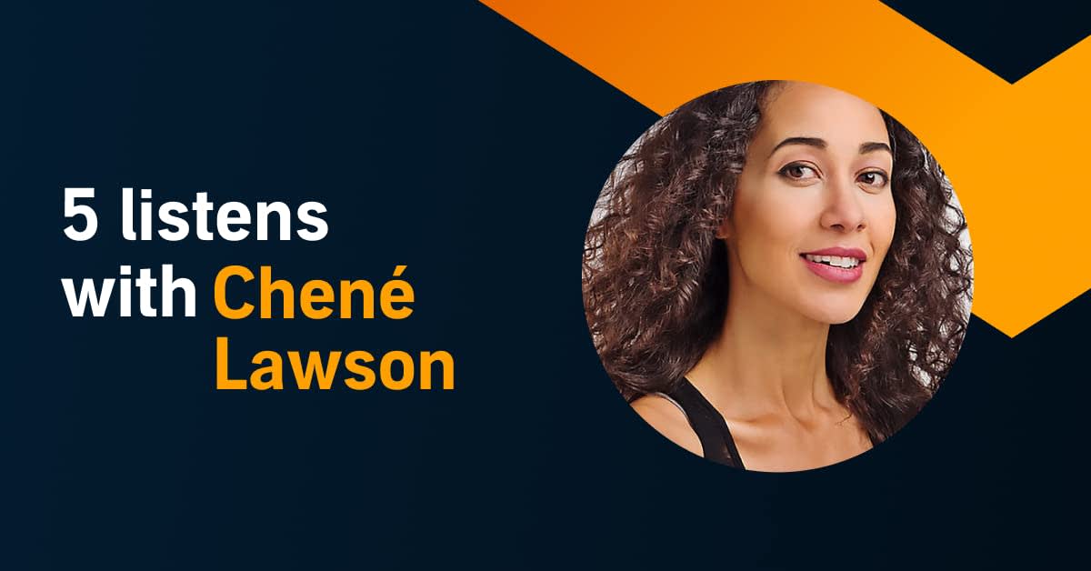 Chené Lawson sees audiobooks as a source of inspiration