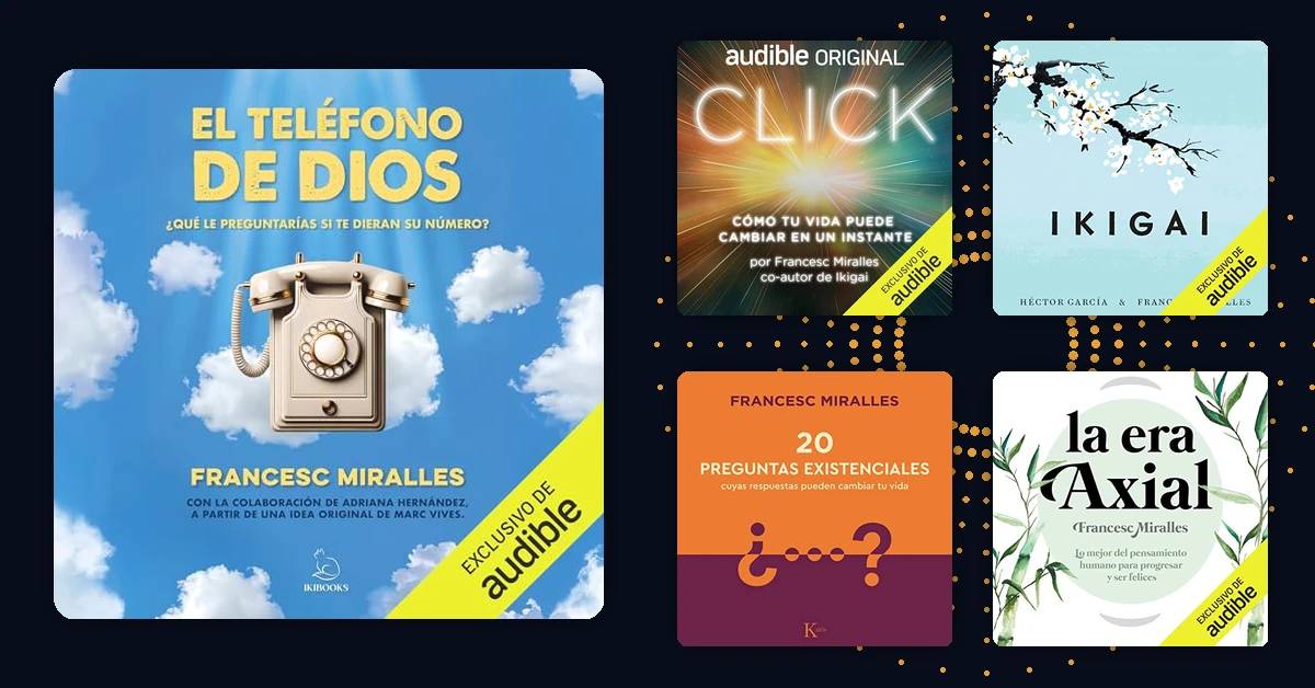 Los mejores audiolibros de Francesc Miralles para escuchar en Audible