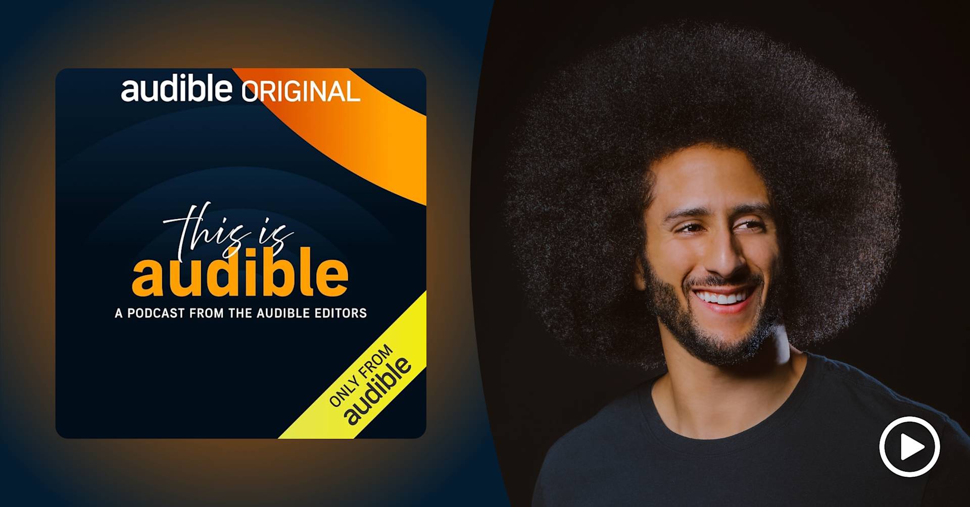 Colin Kaepernick tells his story in the Audible studio