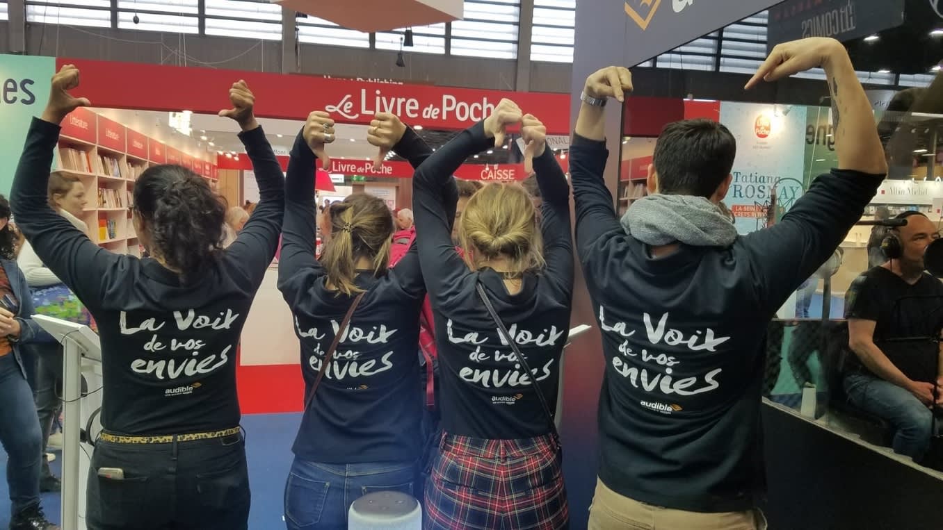 Livre Paris 2019 : retour en images de l’expérience Audible