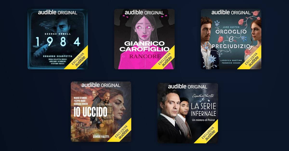 Guida completa alle serie audio Audible Original