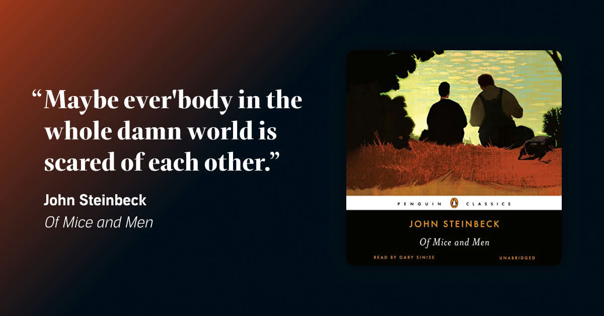 30+ of the best quotes from "Of Mice and Men"