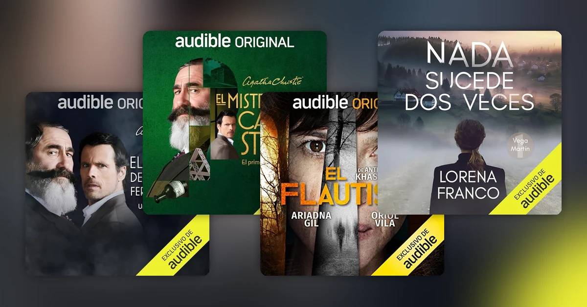 Los 5 narradores imprescindibles de Audible según nuestra selección