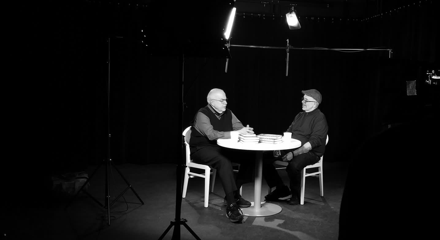 Wally and George: a chat with an author and his narrator
