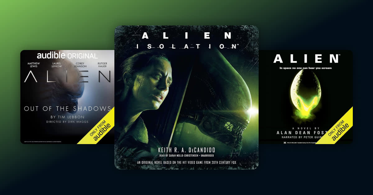 Face the terrors of deep space with these listens set in the "Alien" universe