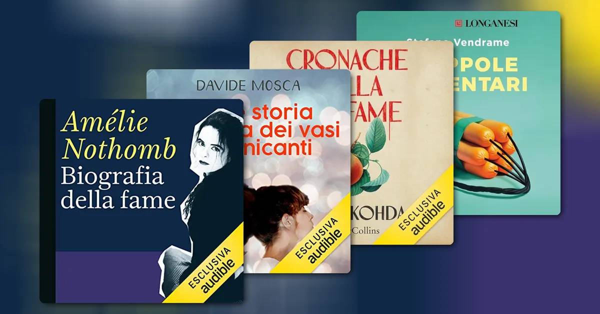Disturbi del comportamento alimentare: ascolti consigliati su Audible