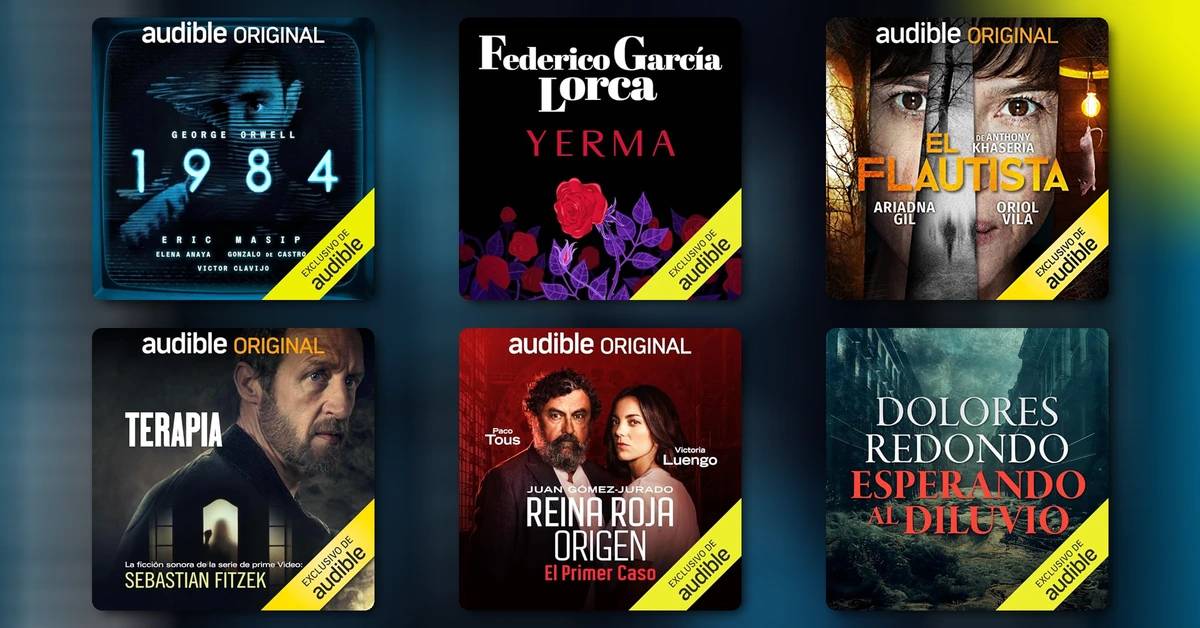 Audiolibros y audioseries multivoice en Audible