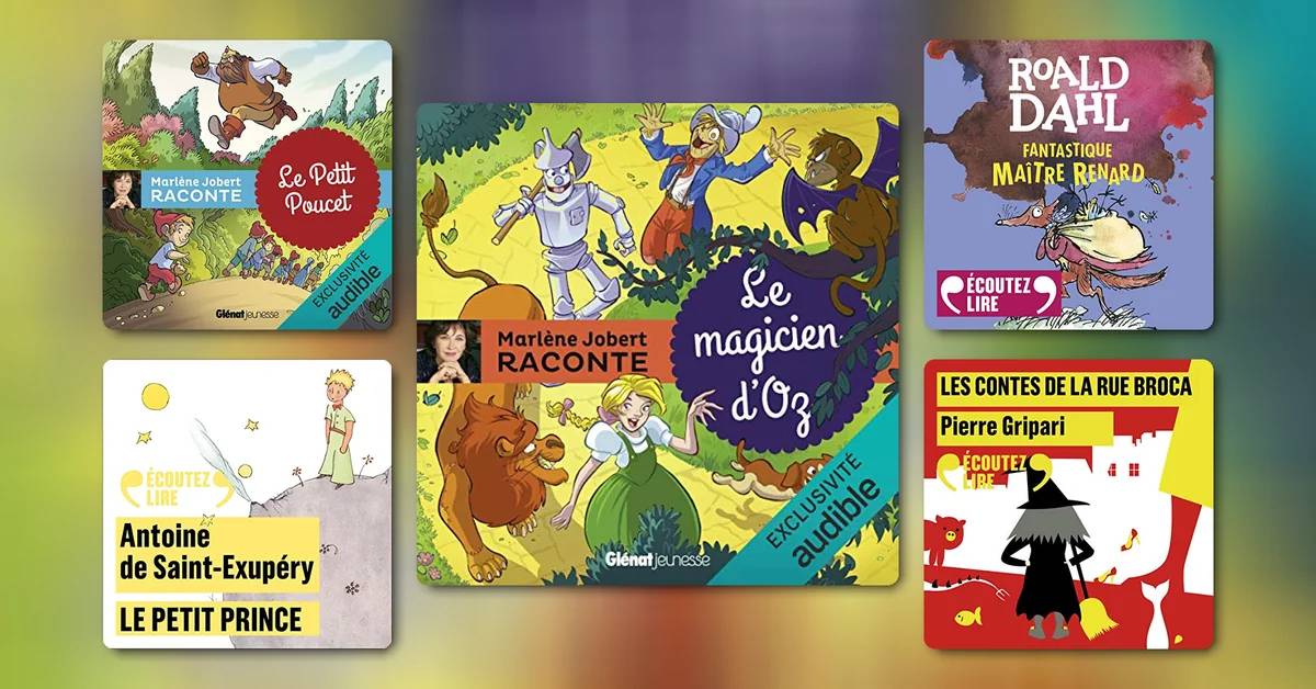10 contes adaptés en livres audio 