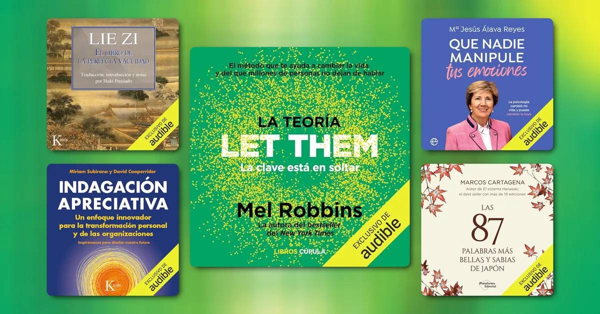 Audiolibros para alcanzar el equilibrio holístico entre cuerpo, mente y espíritu 
