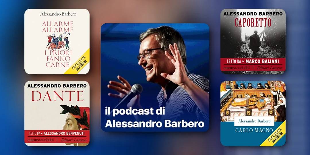 I migliori libri e podcast di Alessandro Barbero