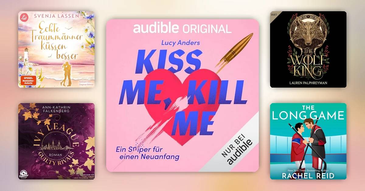 Wo die Liebe hinhört: Die 10 besten Romance-Hörbücher 2026