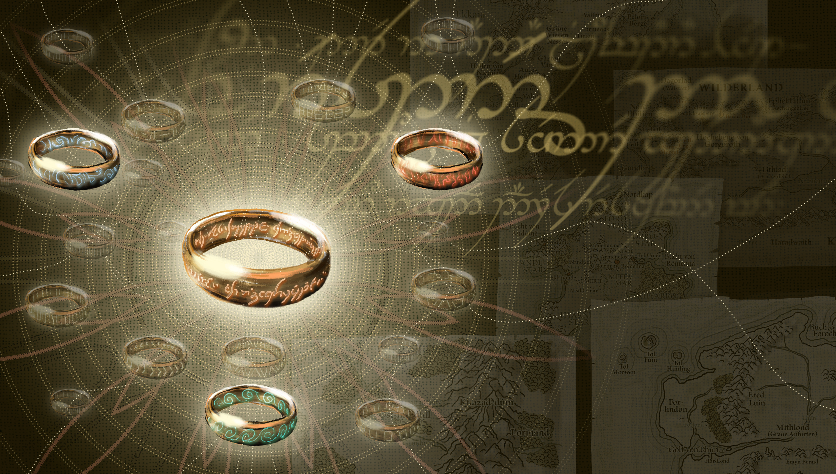 Dans quel ordre lire Tolkien (Le Seigneur des anneaux) ?