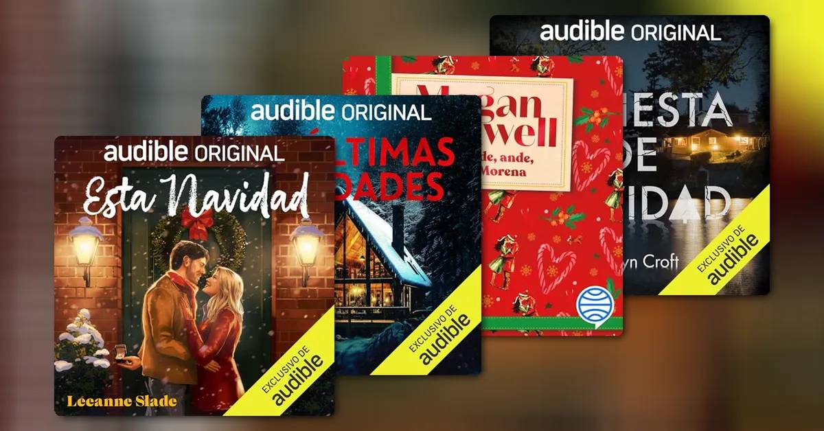 Audiolibros navideños para adultos: las mejores historias en Audible entre romance y misterio