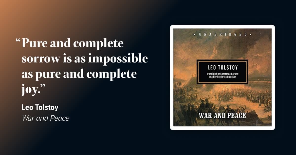 40+ of the best quotes from "War and Peace"