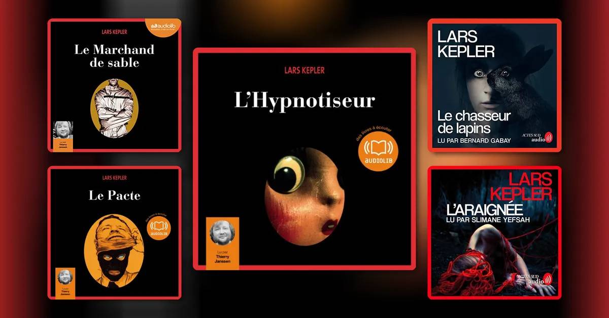 Lars Kepler : Liste et Ordre des livres