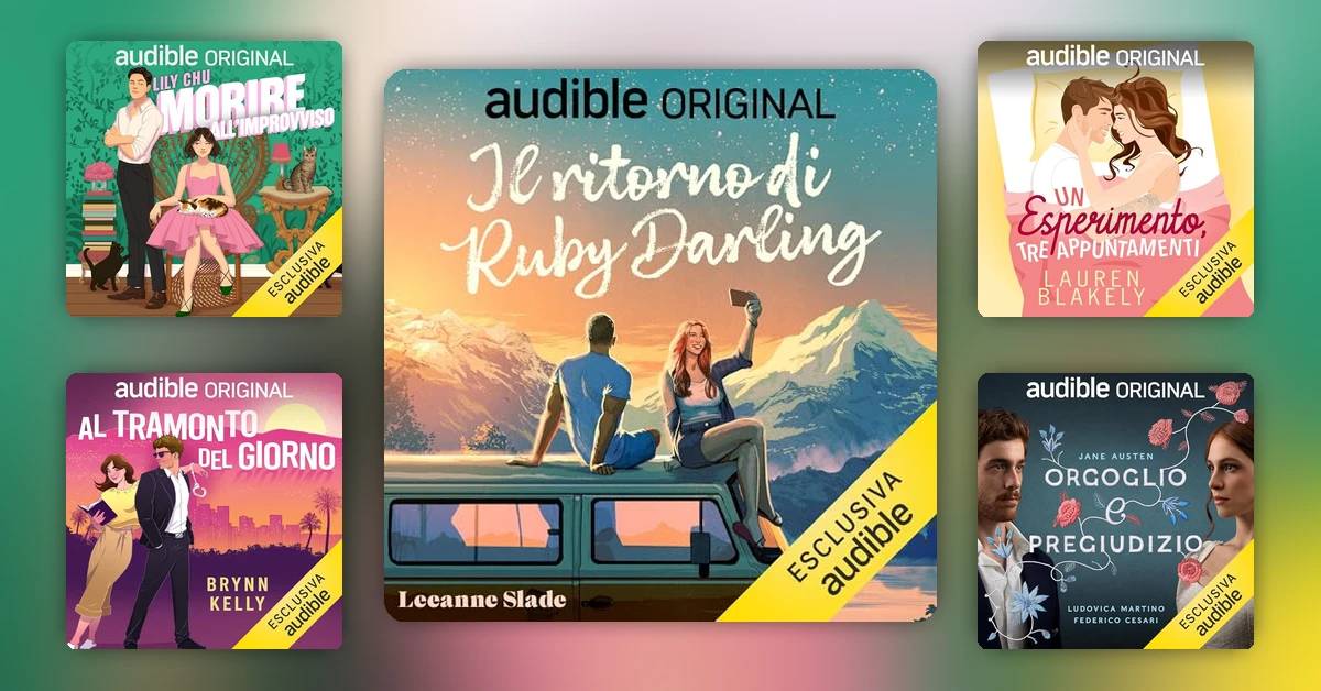 Gli audiolibri originali Audible per chi non può vivere senza romance
