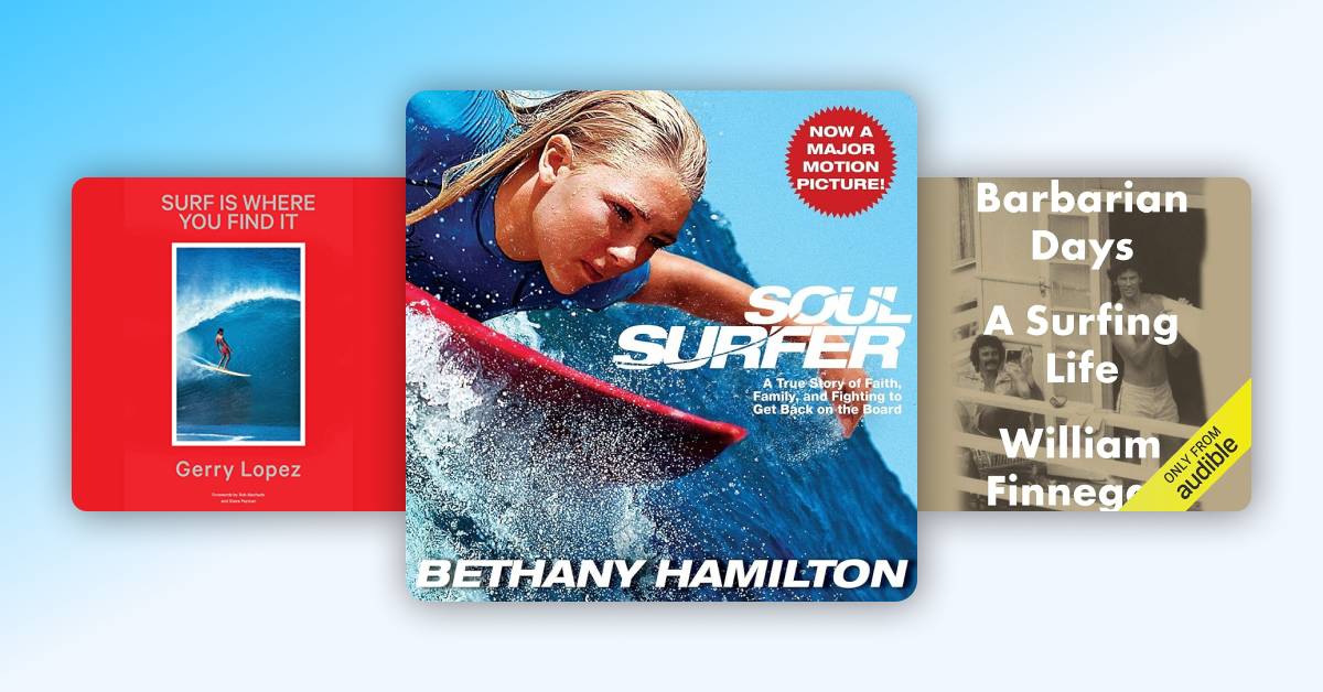 The best audiobooks about surfing