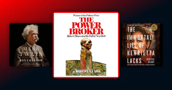 The best historical biographies of influential figures and events 