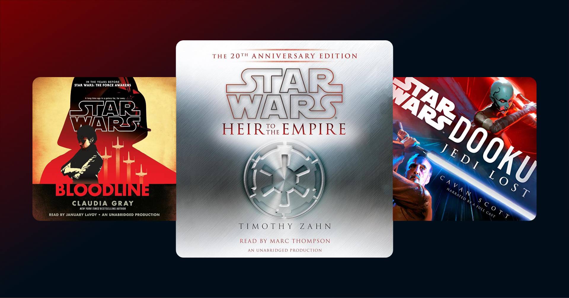 Explore 66 of the best Star Wars audiobooks in the galaxy