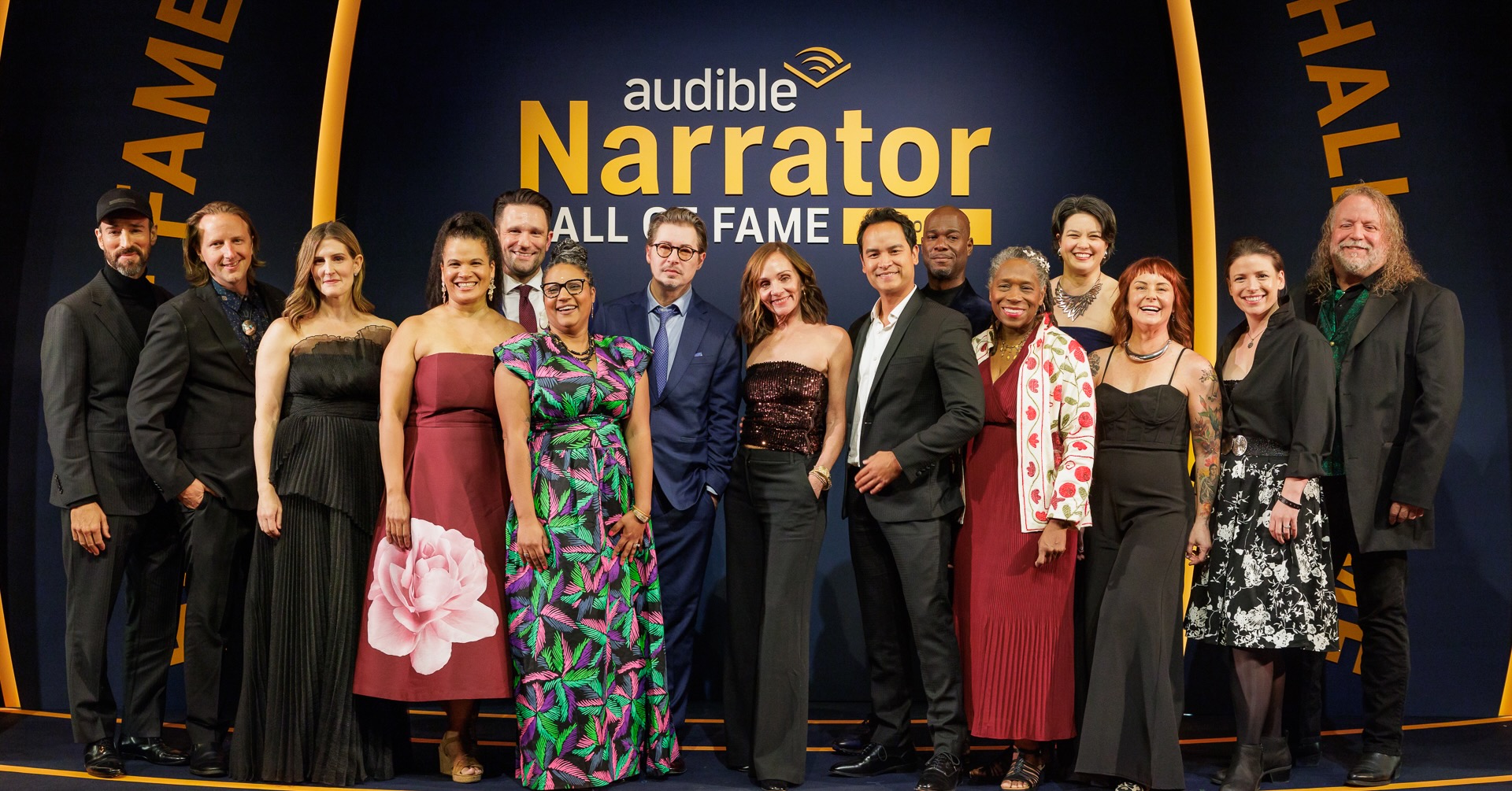 Audible Inducts 15 New Members into Its Narrator Hall of Fame