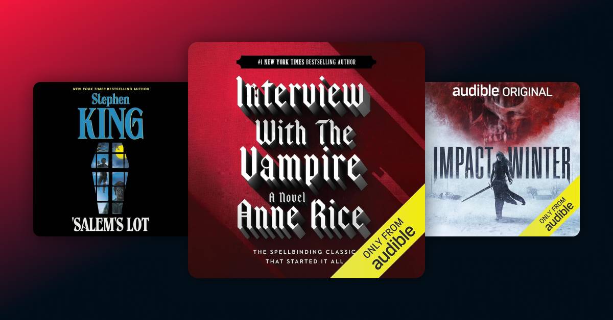 The 25 best vampire audiobooks to suck you in