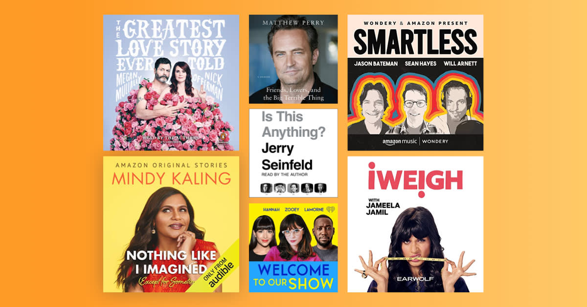 Tune into the best audiobooks and podcasts by sitcom stars