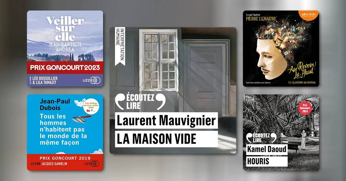 10 Prix Goncourt adaptés en livre audio 