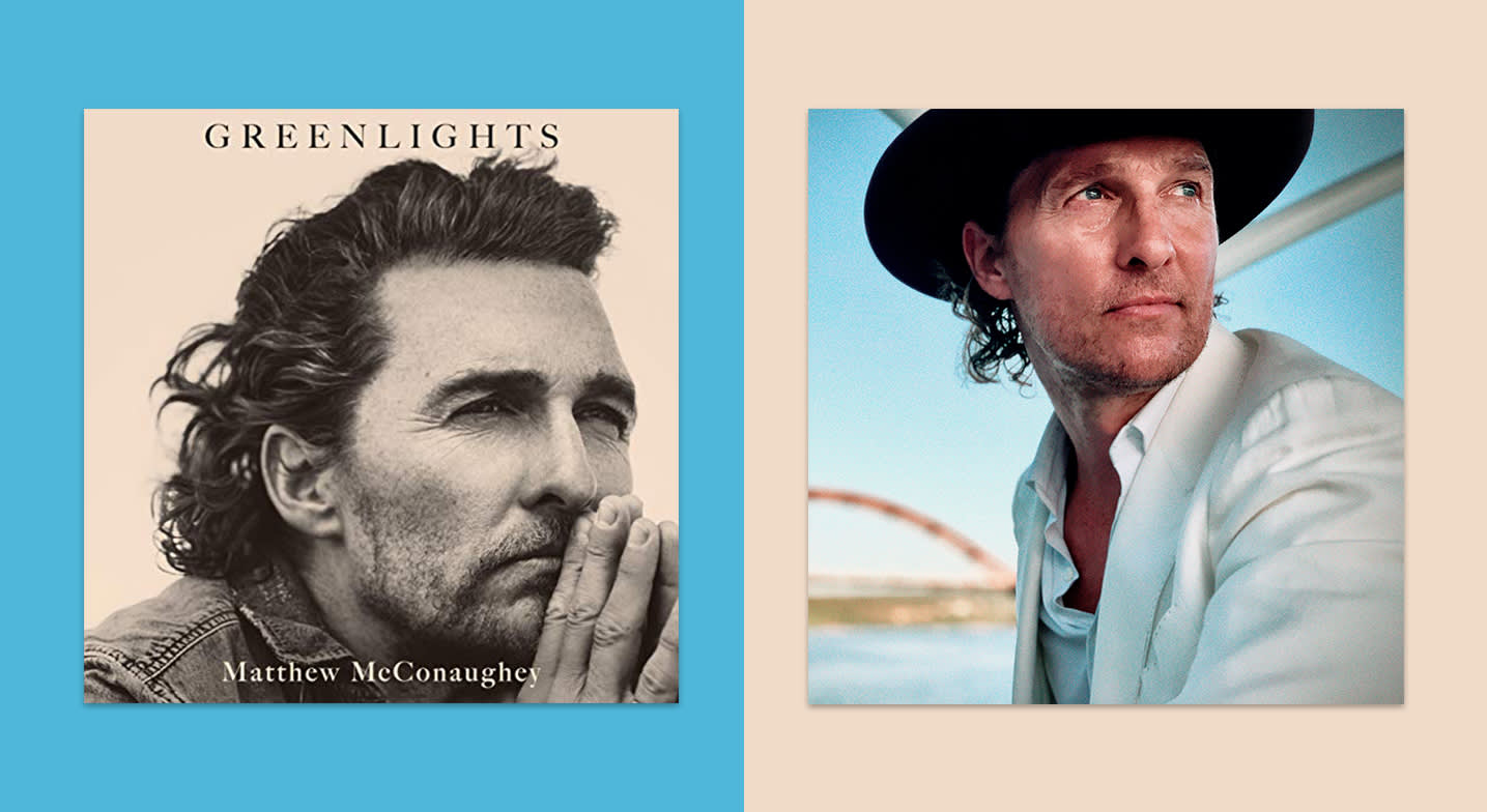 Matthew McConaughey (and that voice!) on the "Greenlights" and bumper stickers that made him