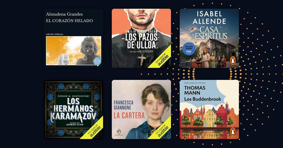 Sangre, tiempo y memoria: las mejores sagas familiares en audiolibro para viajar a través de las generaciones