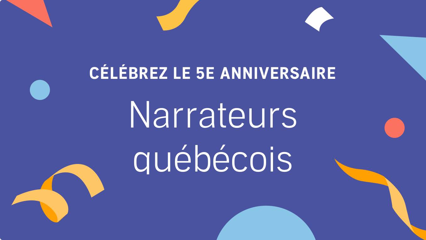 Les 12 meilleurs livres audio avec des narrateurs canadiens