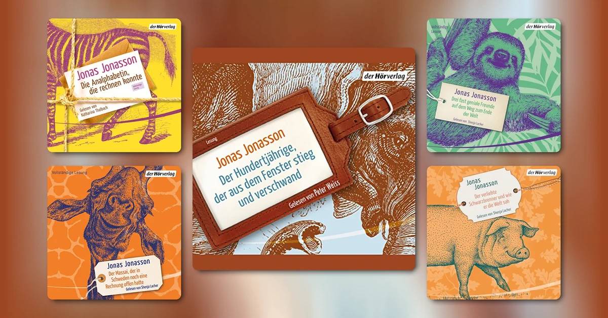 Jonas Jonasson: Die besten Bücher des schwedischen Autors