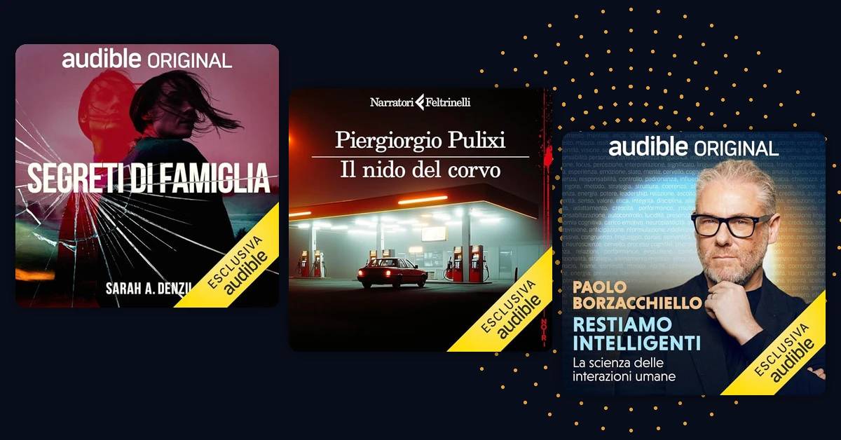 Le 5 "W" degli audiolibri e la top 10 dei titoli più ascoltati del 2026 su Audible