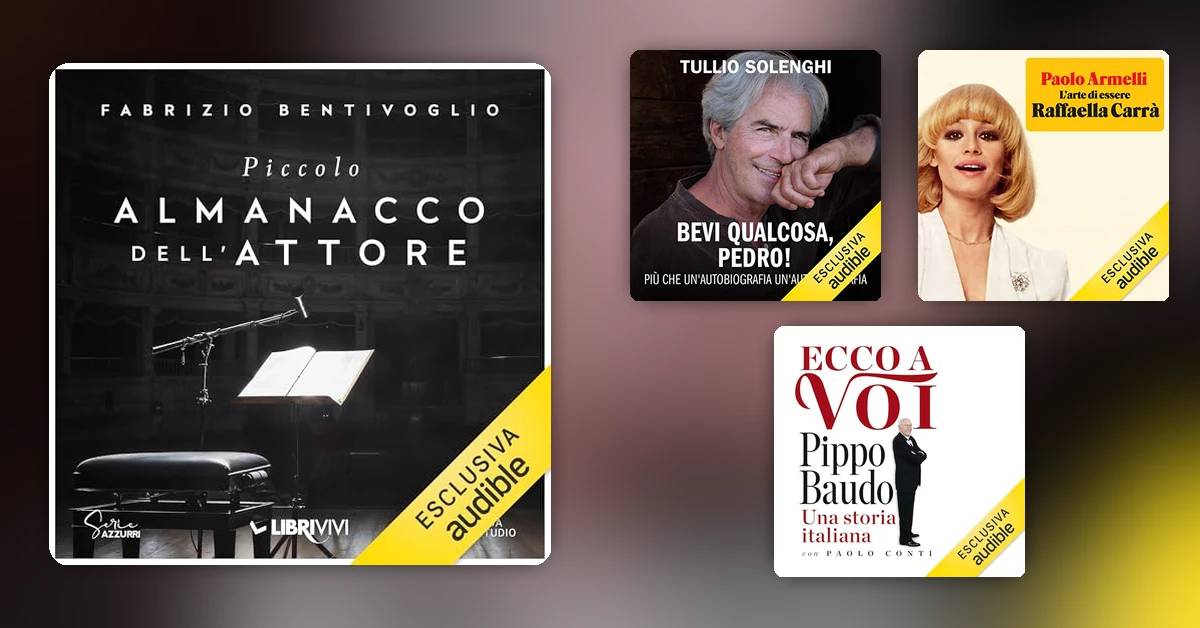 Biografie di indimenticabili personaggi italiani di cinema, tv e radio