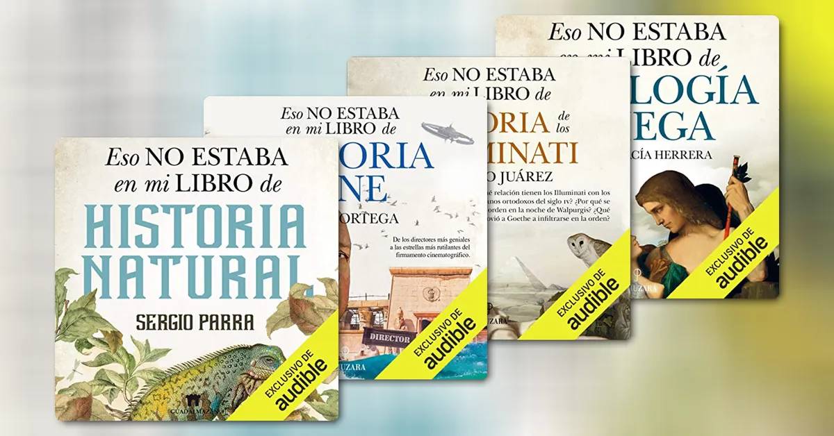 Todo sobre la serie “Eso no estaba en mi libro de”