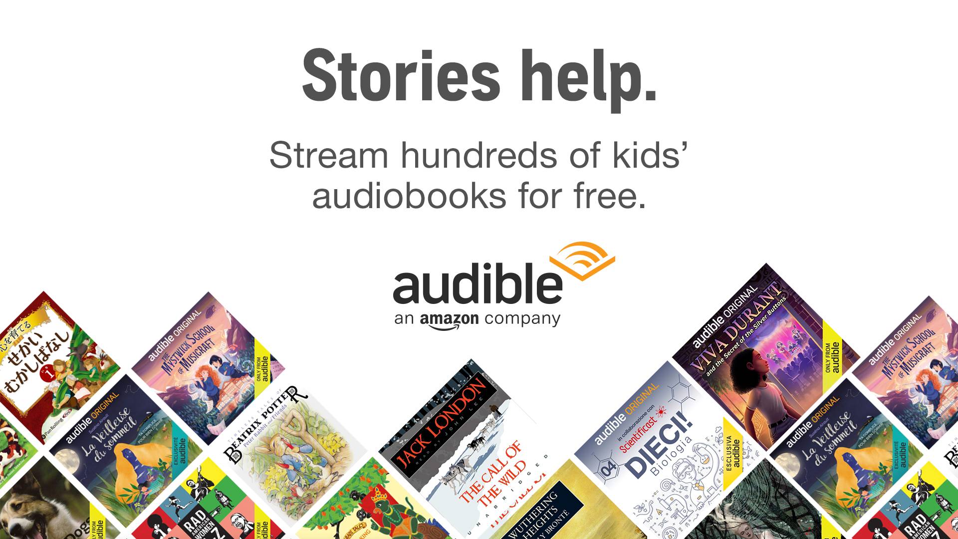 Audible Stories Launch