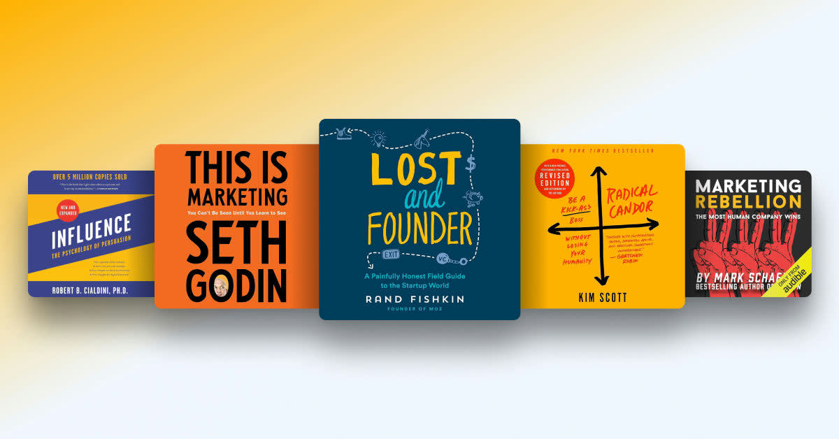 The best marketing audiobooks for conquering the industry