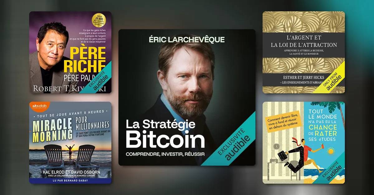 Les 10 meilleurs livres audio sur l’abondance (comment devenir riche)