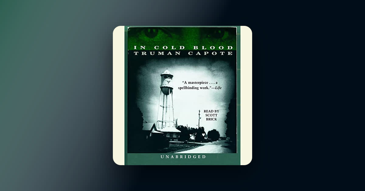"In Cold Blood" is still the gold standard in true crime