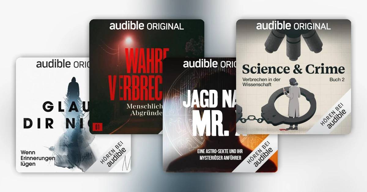 Näher dran geht nicht: Neuer True Crime bei Audible