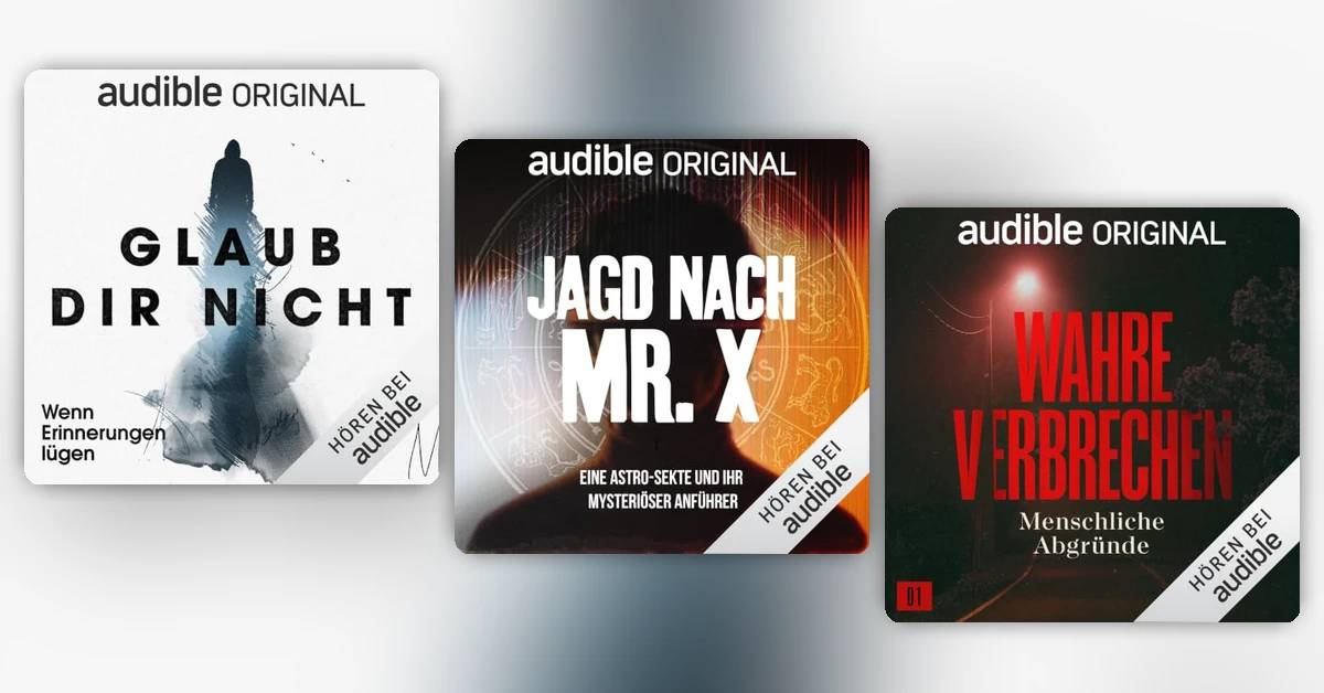 Näher dran geht nicht: Neuer True Crime bei Audible